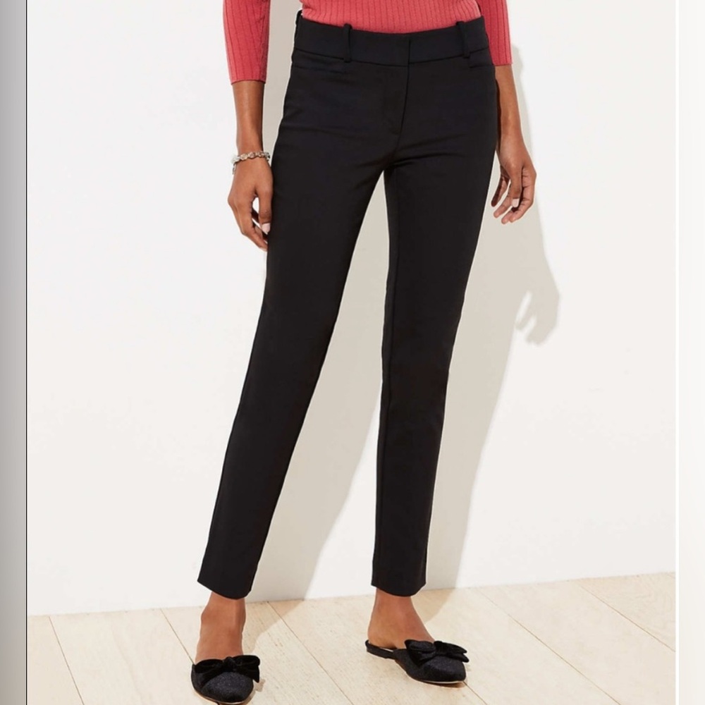 LOFT Bi-Stretch Ankle Pants in Julie Fit